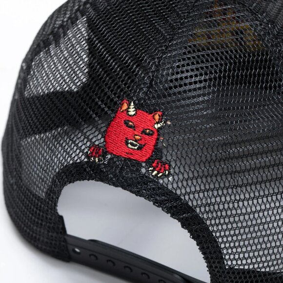 Ripndip Devils Work Black Trucker Cap - Picture 3 of 3